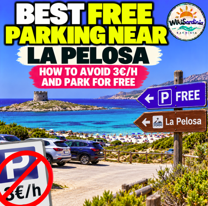 Free Parking Near La Pelosa Beach: How to Avoid Paying More Than You Need