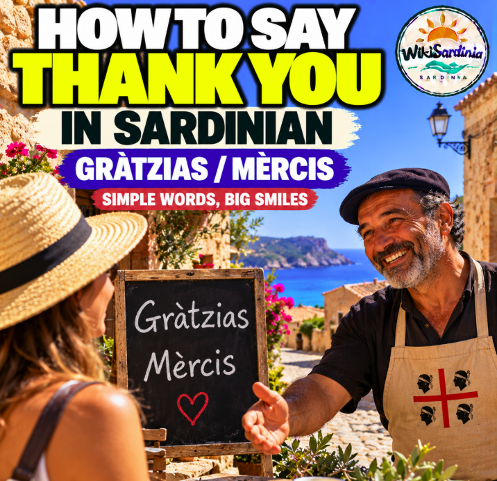How to Say Thank You in Sardinian: Gràtzias, Mèrcis and Local Variations