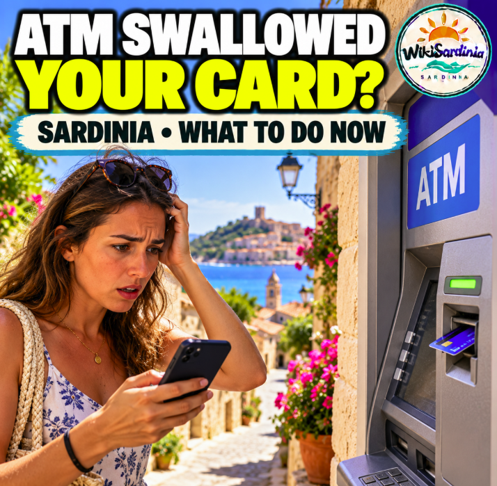 ATM Swallowed Your Card in Sardinia? What to Do Immediately