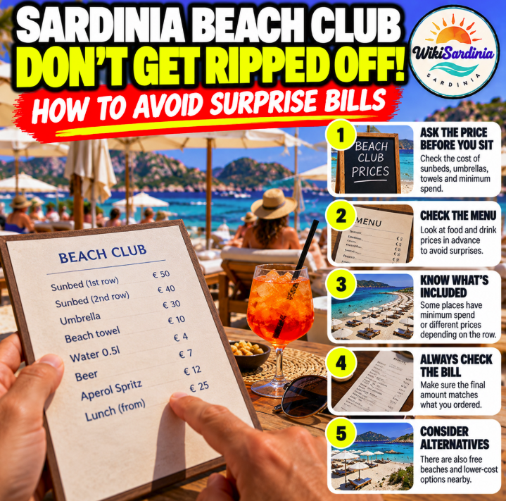 How Not to Get Ripped Off at a Sardinian Beach Club