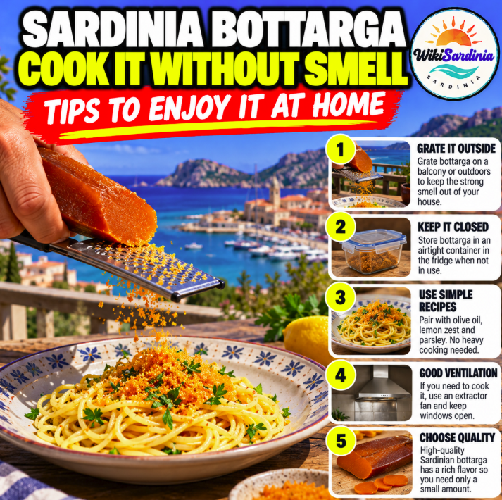 How to Prepare Sardinian Bottarga Without the Smell Lingering at Home