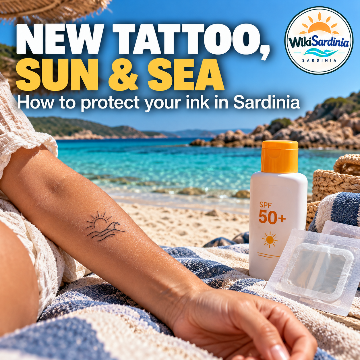 Sardinia: How to Protect a New Tattoo from Sun and Sea