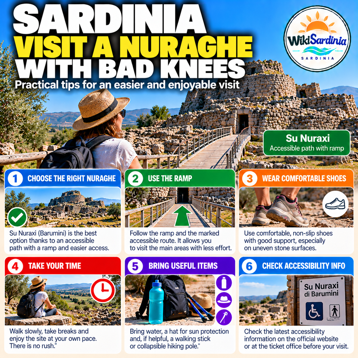 Sardinia: How to Visit a Nuraghe with Bad Knees