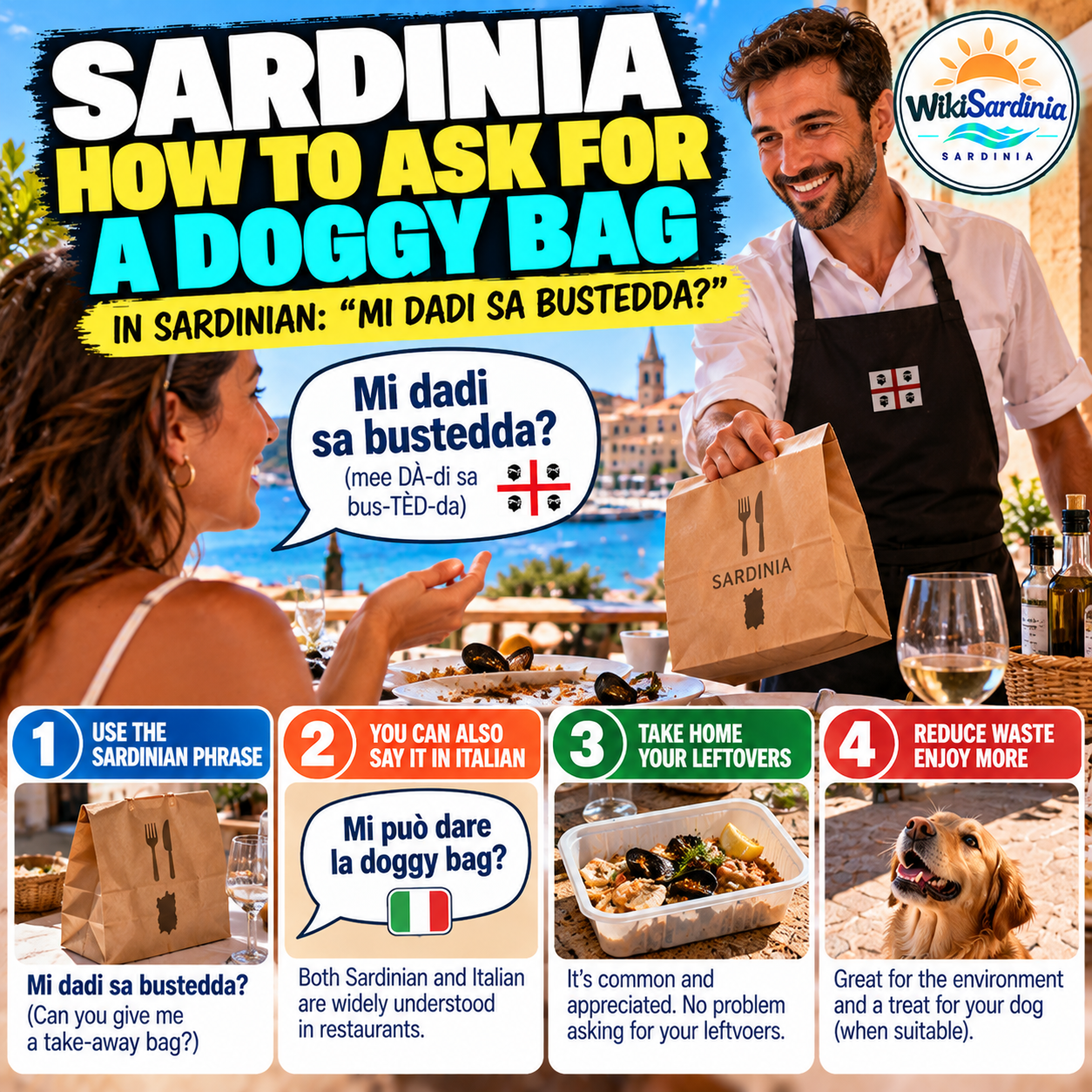 How to Ask for a Doggy Bag in Sardinian