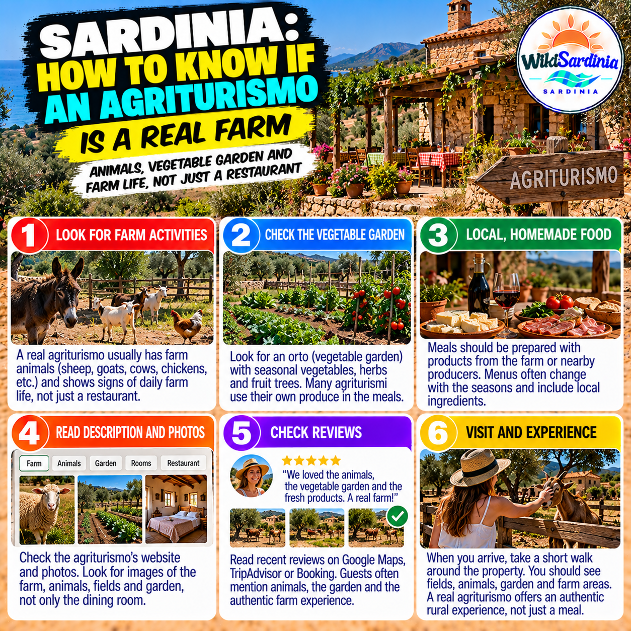 How to Tell If an Agriturismo in Sardinia Is a Real Farm