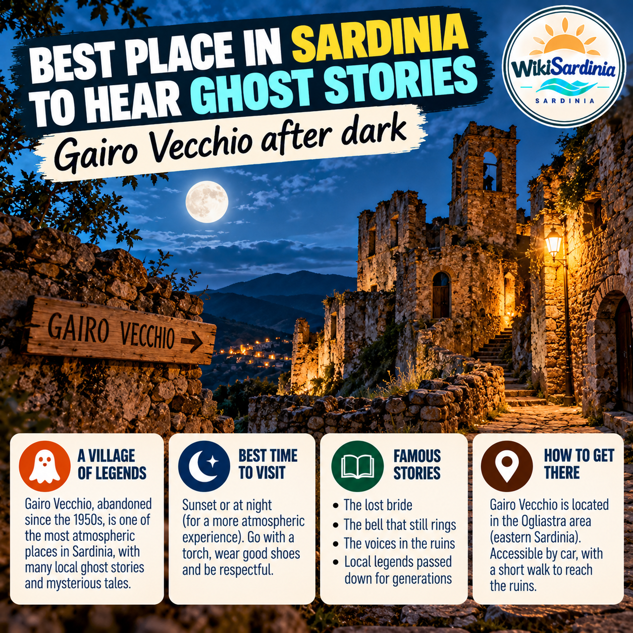 Where to Hear Sardinian Ghost Stories: Gairo Vecchio