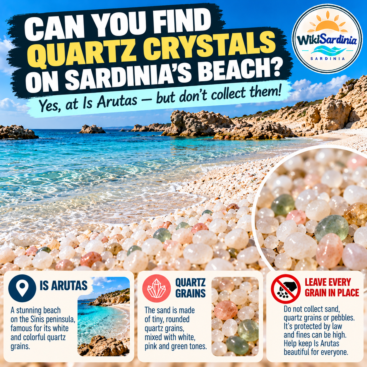 Can You Find Quartz Crystals on Sardinia’s Beaches?