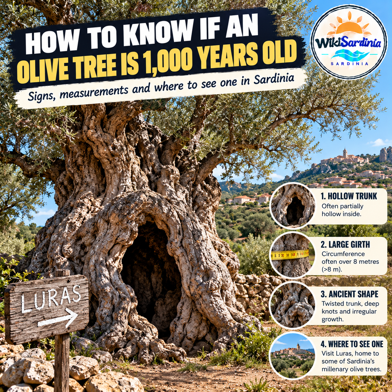 How to Tell If an Olive Tree Is 1,000 Years Old