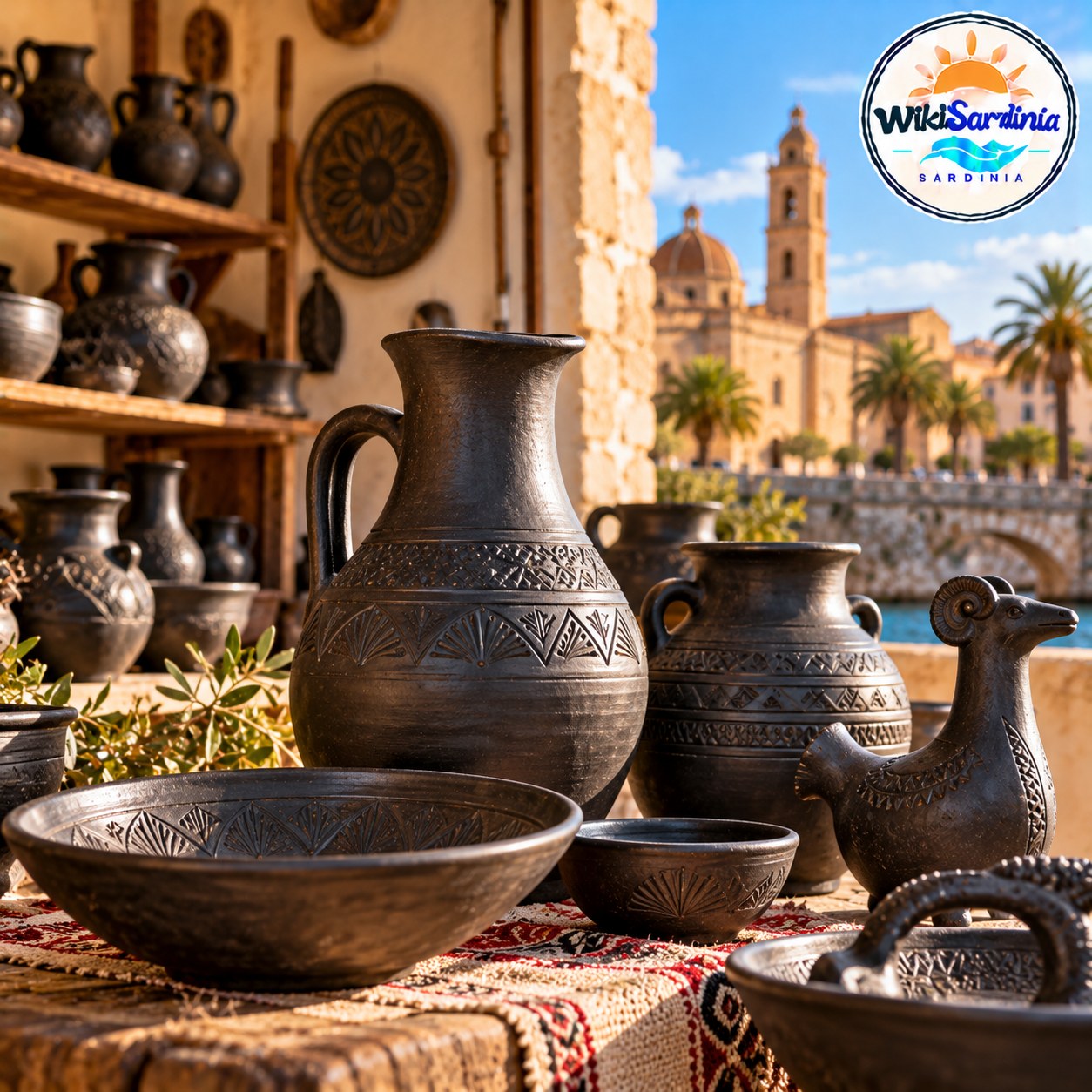 Where to Buy Sardinian Black Pottery: Oristano and Beyond