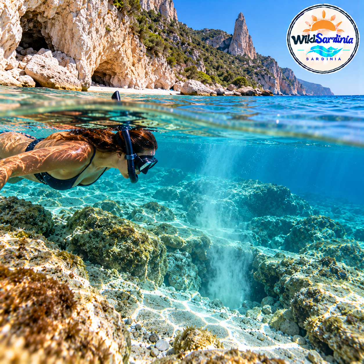 How to Tell If a Sardinian Beach Has an Underwater Freshwater Spring