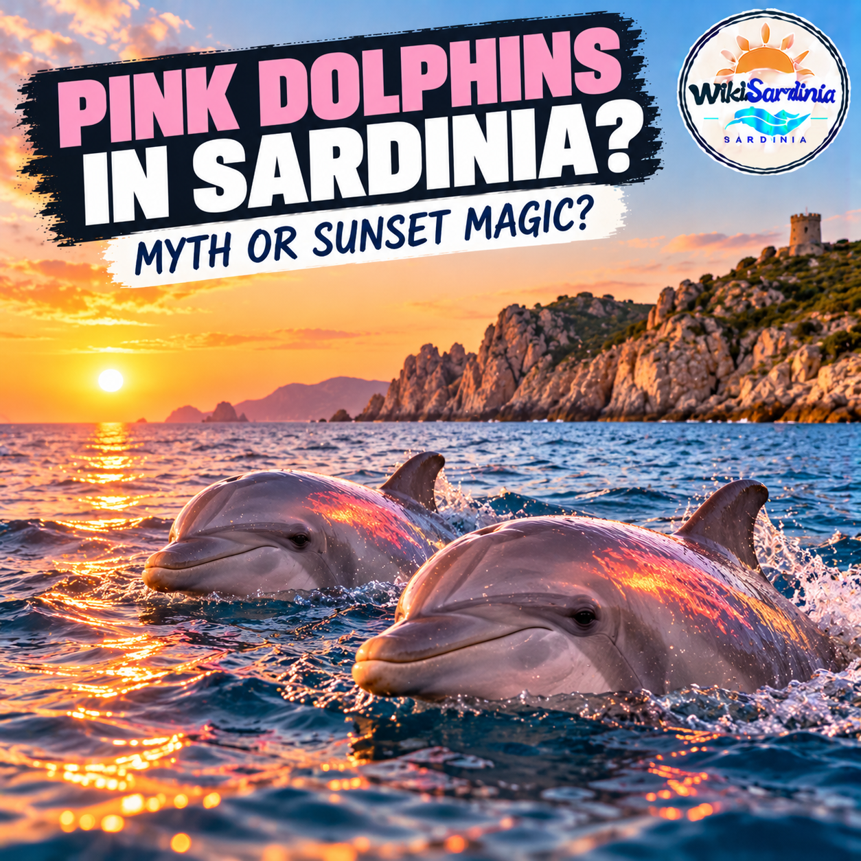 Is It True Sardinia Has Pink Dolphins?