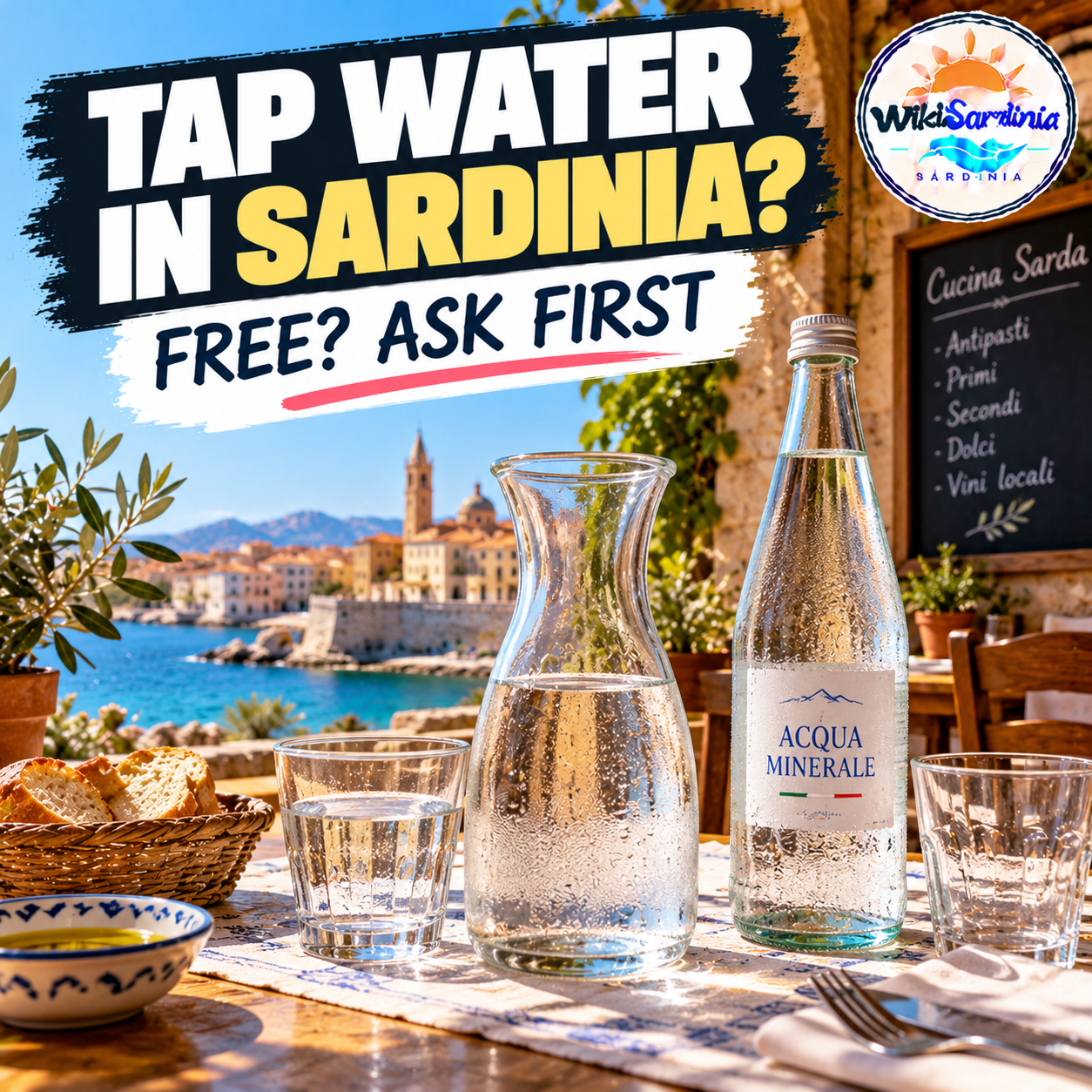 Can You Get Free Tap Water in Sardinian Restaurants?