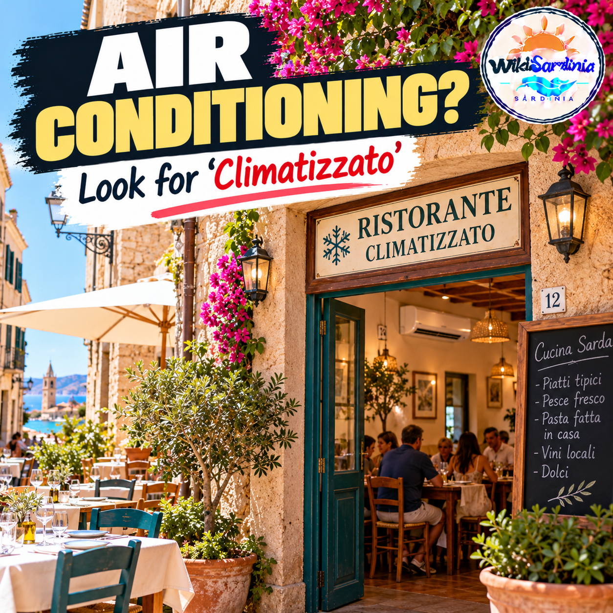 How to Tell If a Restaurant in Sardinia Has Air Conditioning