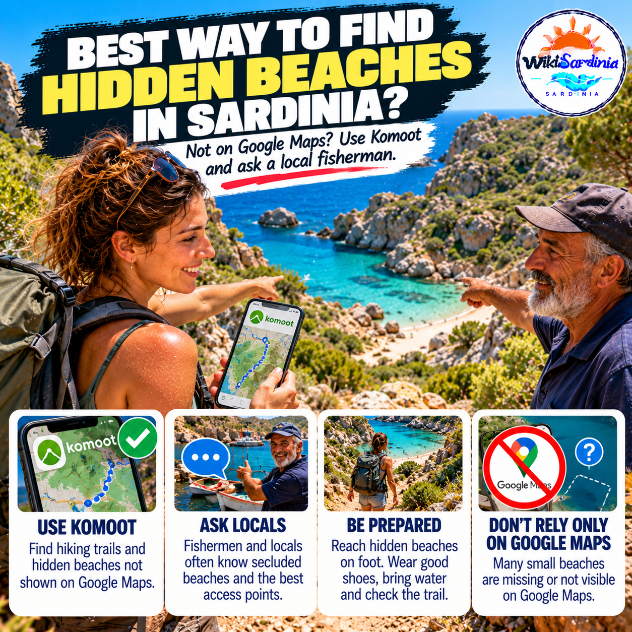 Sardinia: Best Way to Find Hidden Beaches Google Maps Doesn’t Show