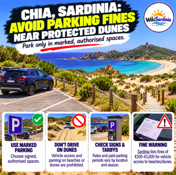 Sardinia: Pula and Chia — How to Avoid Parking Fines Near Protected Dunes