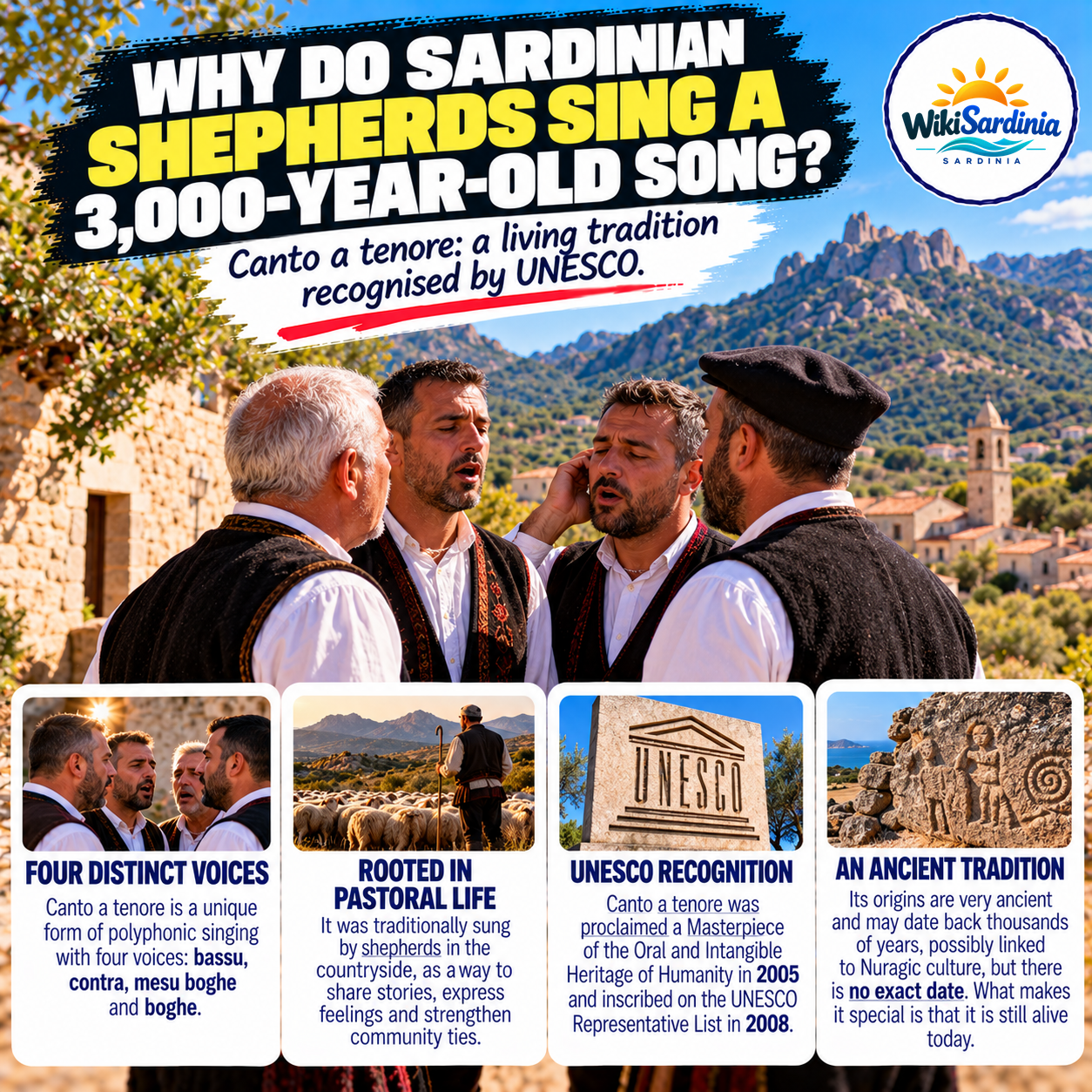 Sardinia: Why Shepherds Sing Canto a Tenore, an Ancient Tradition