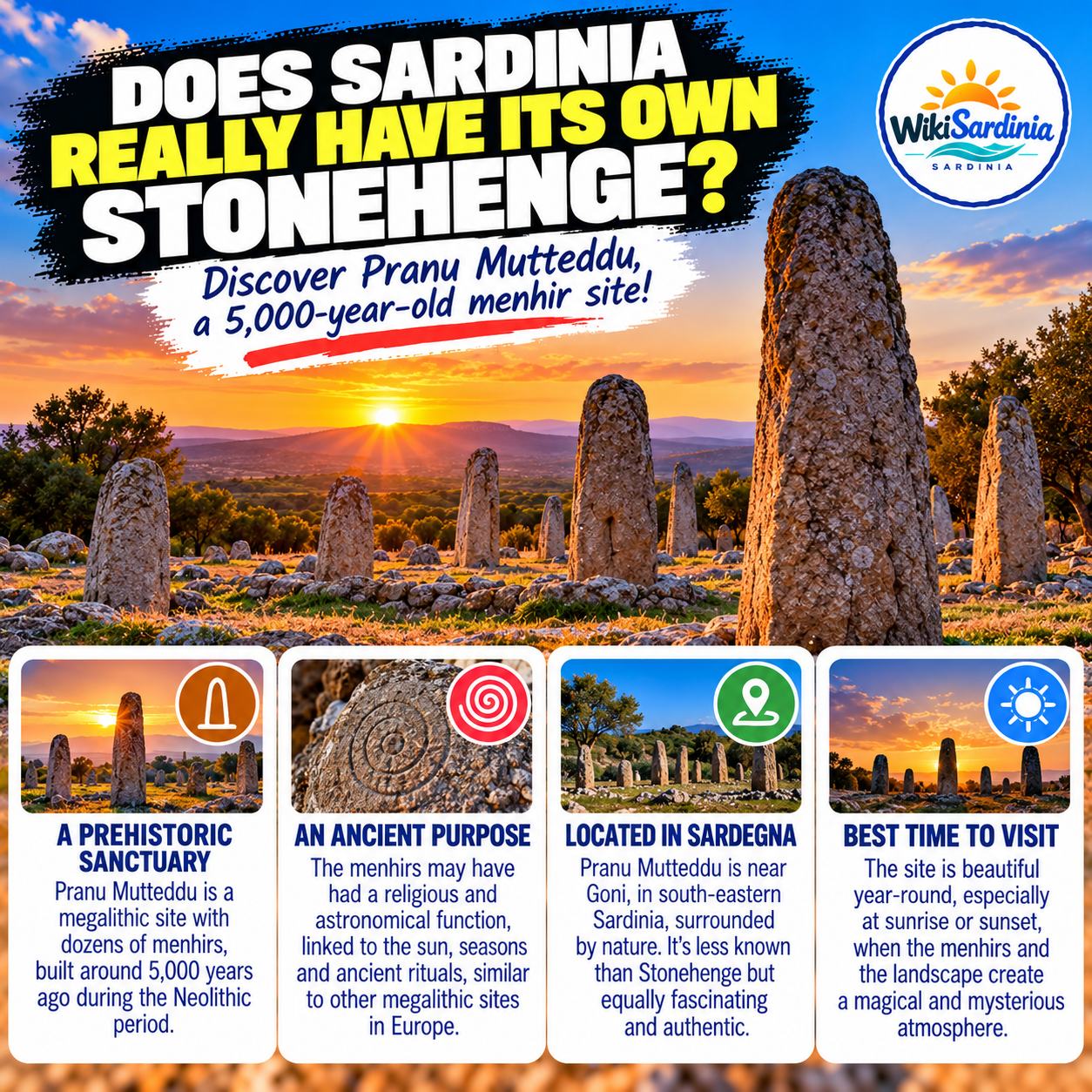 Does Sardinia Really Have Its Own Stonehenge? Discover Pranu Mutteddu