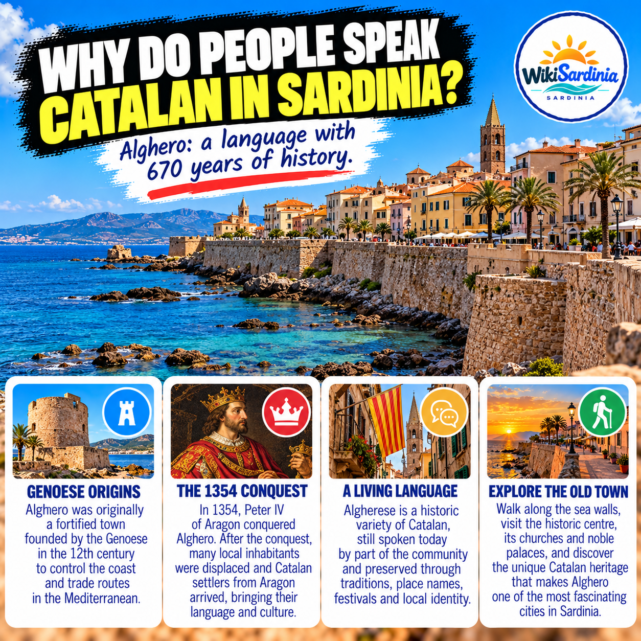 Why Do People Speak Catalan in Sardinia? The Incredible History of Alghero