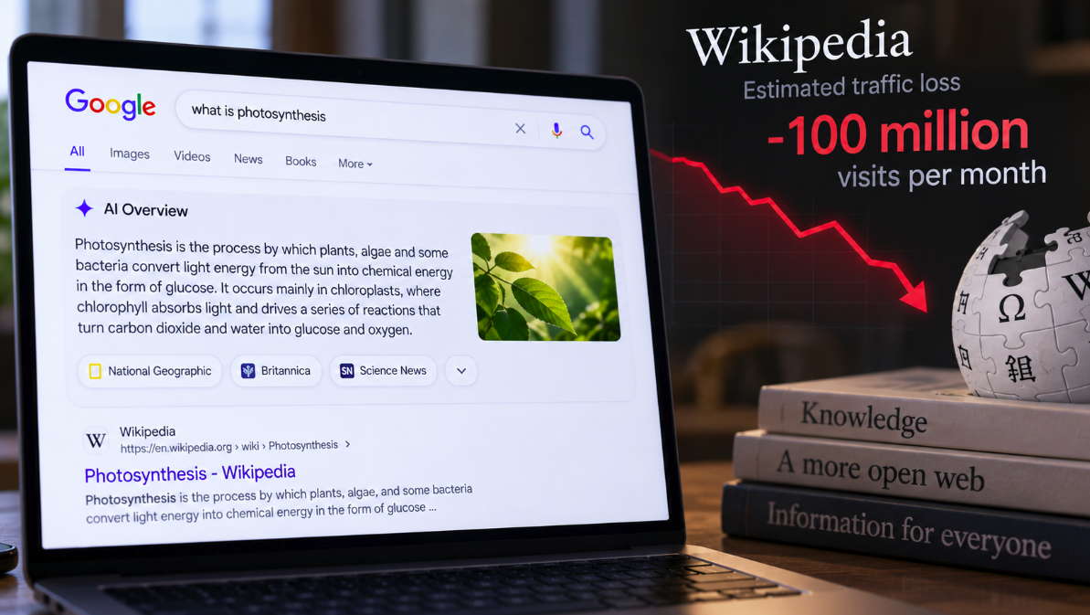 Wikipedia’s AI Search Problem Is Bigger Than 100 Million Lost Visits