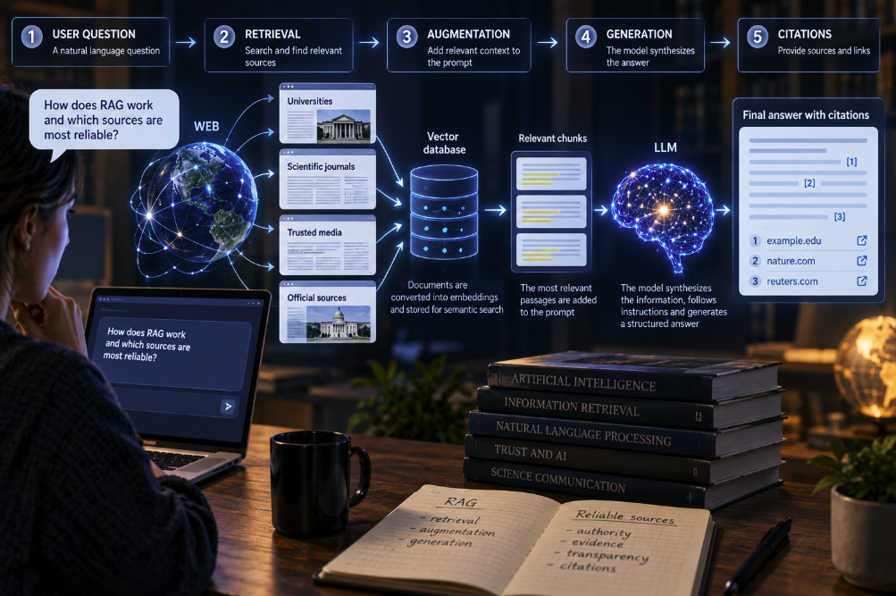 How AI Finds Its Sources: Inside RAG, Retrieval and the Hidden Logic of Citations
