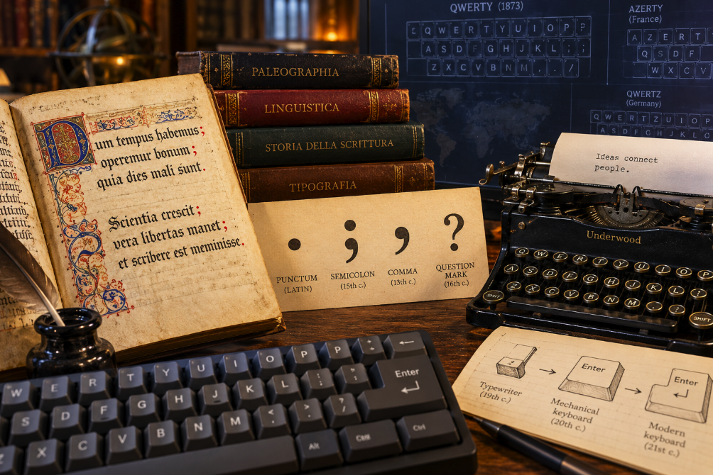 From the Semicolon to the Enter Key: The Hidden History of the Symbols Under Our Fingers
