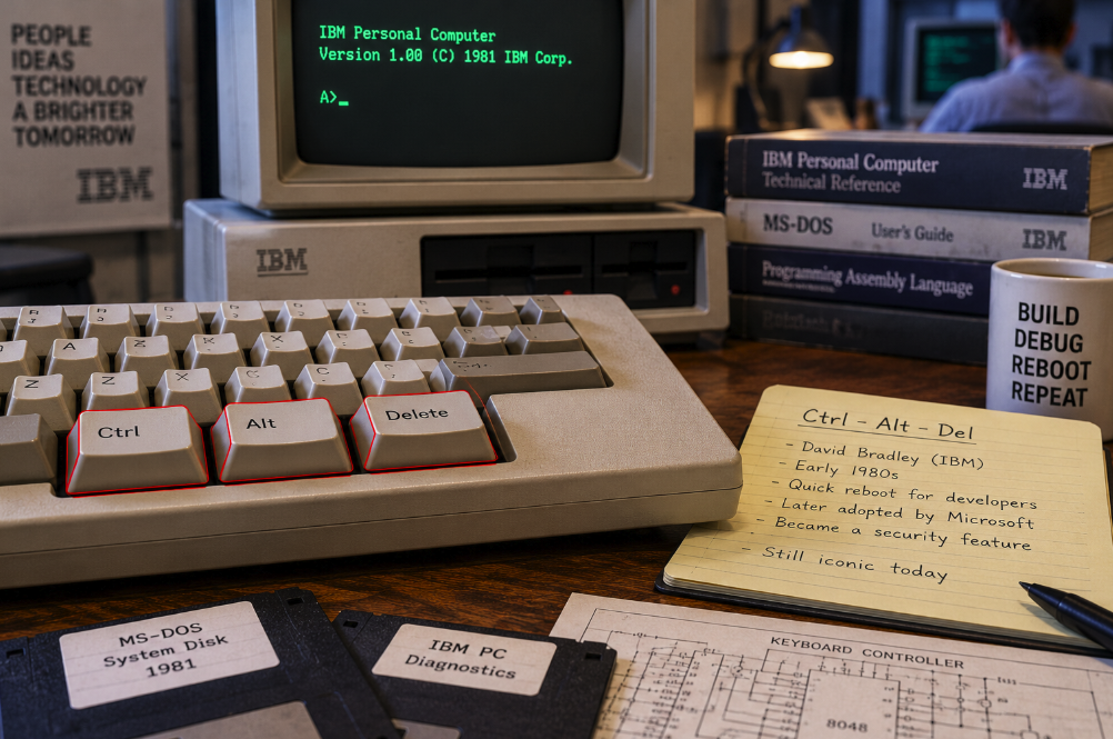 Ctrl-Alt-Delete Was Never Supposed to Become Famous