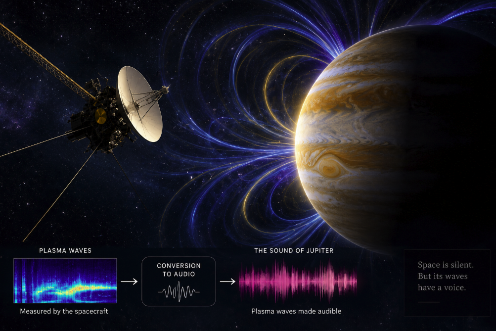 Space Is Silent — So What Are Those Eerie Sounds From Jupiter and Saturn?