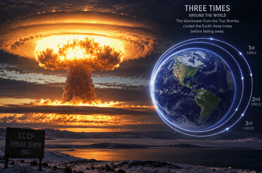 Tsar Bomba: The Day Humanity Detonated Its Most Powerful Nuclear Weapon