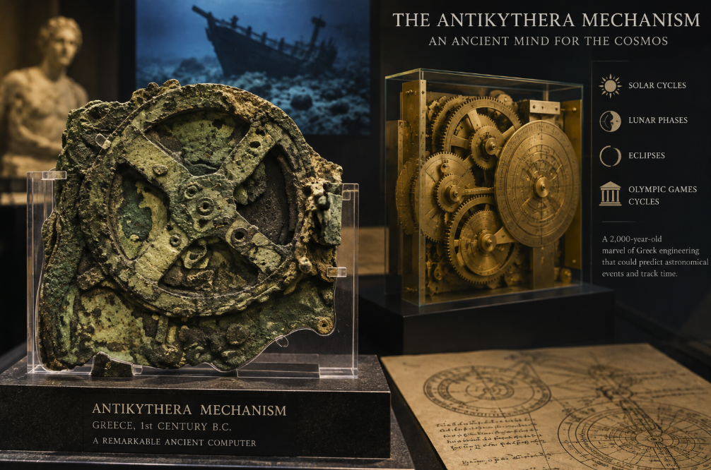 The Antikythera Mechanism: The 2,000-Year-Old Computer Found in a Shipwreck
