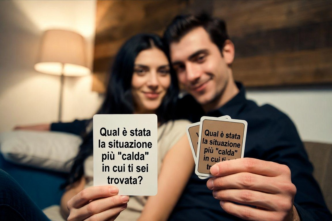 «Qual è stata la situazione più calda in cui ti sei trovata?» La domanda che accende i giochi di coppia