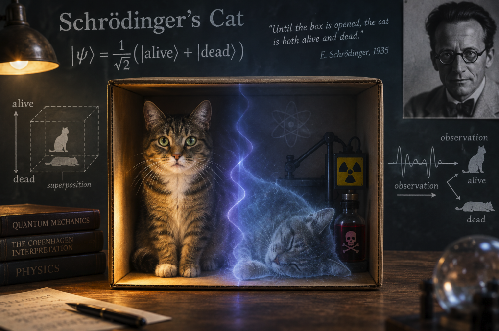 Schrödinger’s Cat: What the Famous Quantum Paradox Actually Means