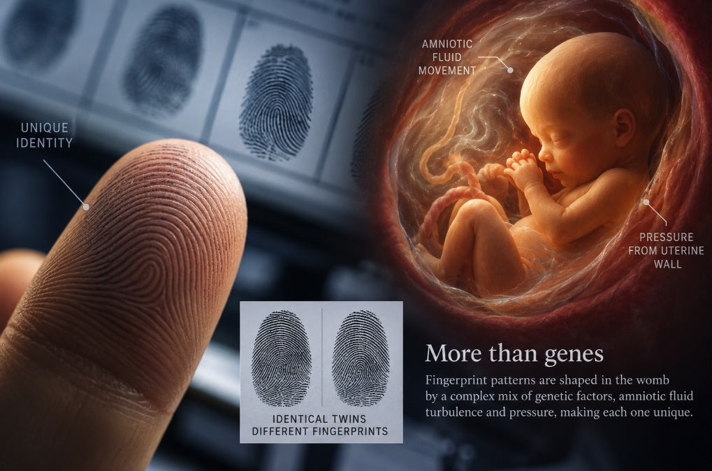 Why Are Fingerprints Unique? The Science Written Into Your Fingertips