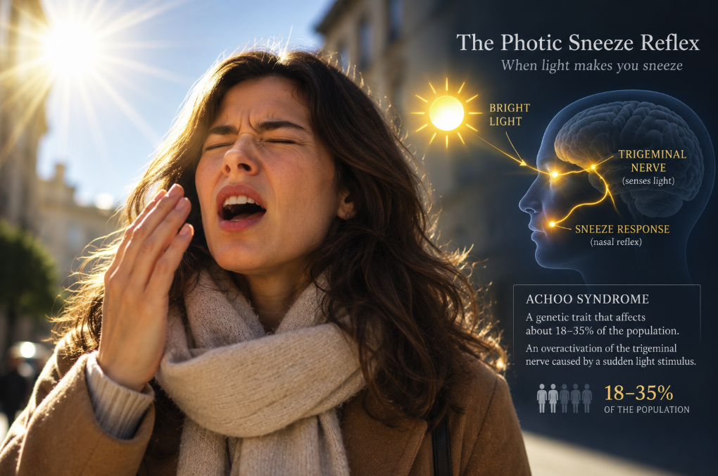 Why Does Sunlight Make Some People Sneeze? The Strange Science of the Photic Sneeze Reflex