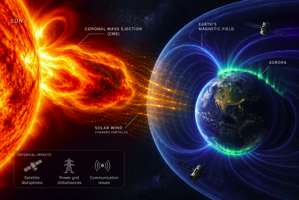 Geomagnetic Storms: What Happens When the Sun Shakes Earth’s Magnetic Field