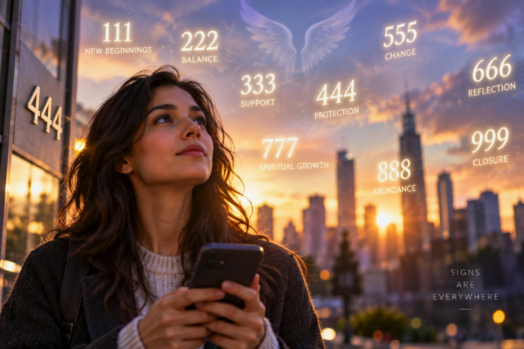 What Do Angel Numbers Mean? The Story Behind 111, 333, 444 and Other Repeating Numbers