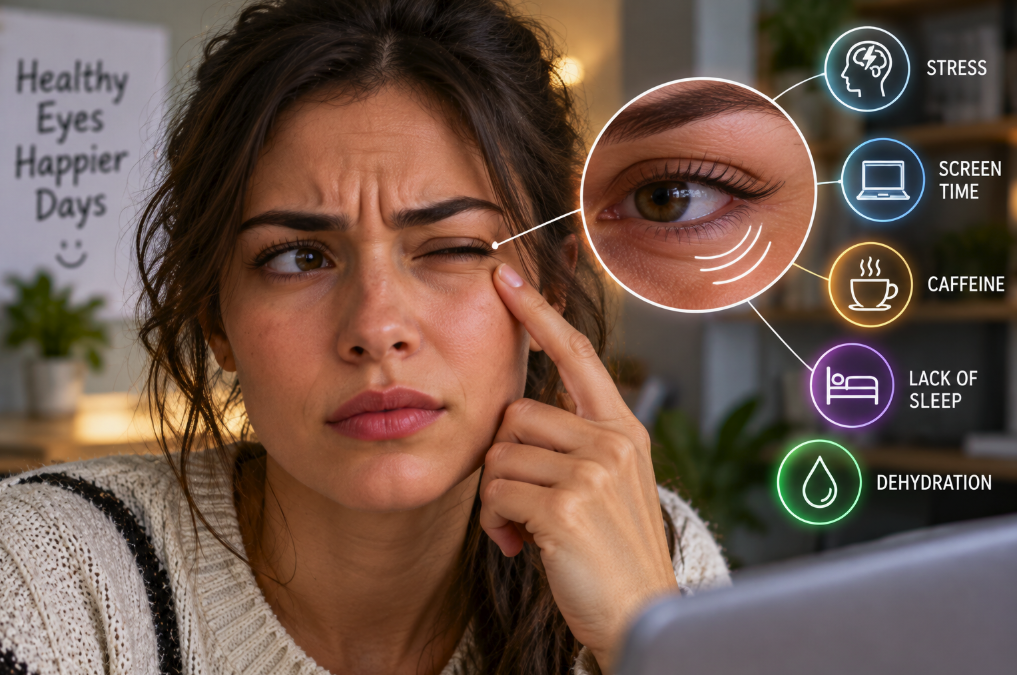 Why Is My Eye Twitching? The Surprisingly Ordinary Reasons Your Eyelid Won’t Stop