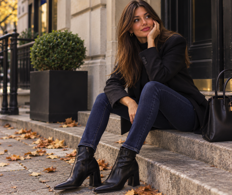 Jeans autunno 2026: tornano skinny, bootcut e denim scuro