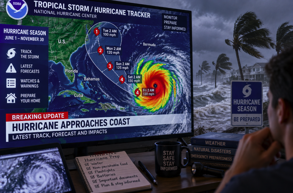 How to Read NOAA Hurricane Updates Without Panicking at Every Forecast Cone