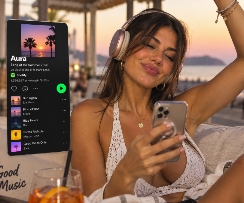 Canzone dell’estate 2026: Spotify incorona cinque hit, ma il tormentone è diventato una votazione