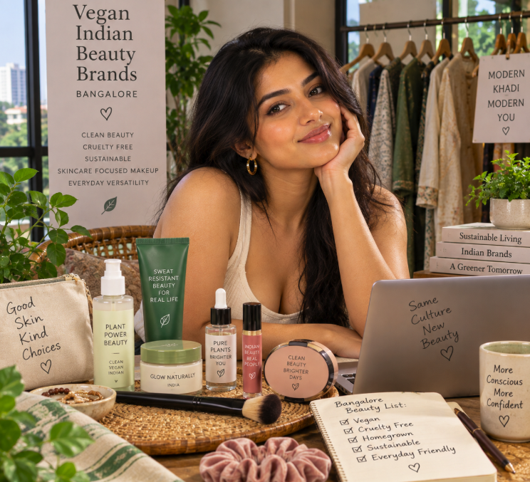 Vegan Homegrown Beauty in Bangalore: Why Clean, Climate-Smart Indian Brands Are Winning Attention