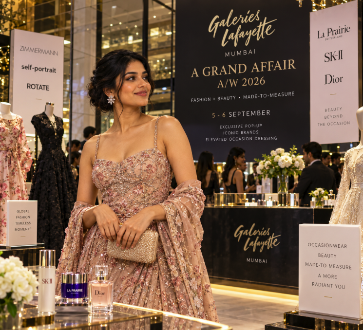 Galeries Lafayette Mumbai's 'A Grand Affair' Makes a Case for Elevated Occasion Dressing