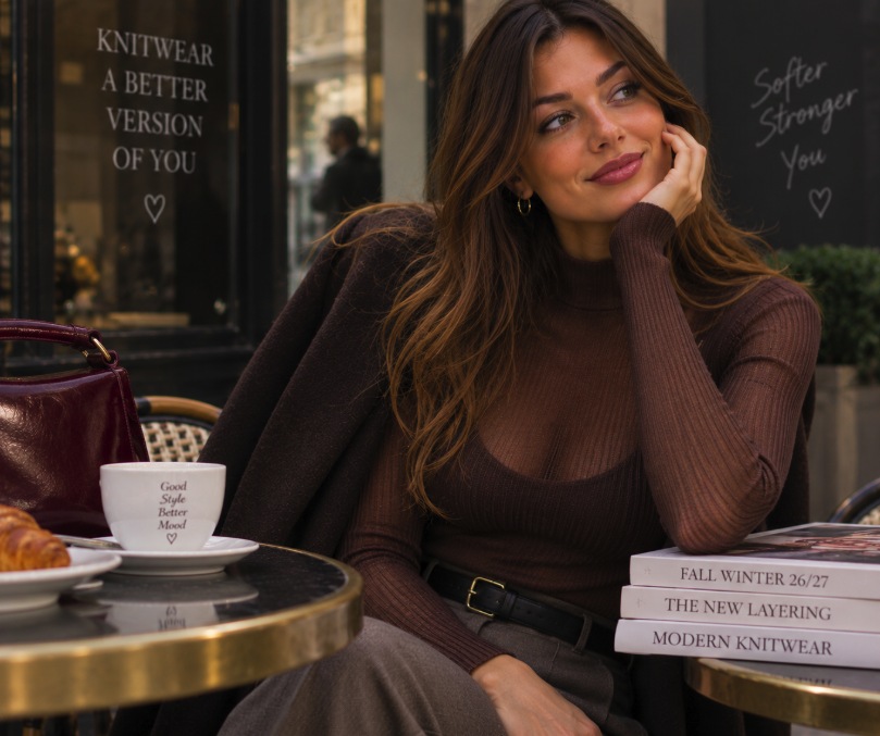 Maglieria effetto seconda pelle: il layering più sensuale dell’autunno inverno 2026/27