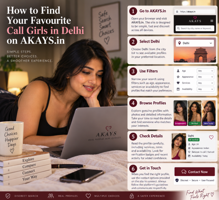 How to Search Delhi Companion Listings on Akays.in: A Practical Profile-Safety Guide