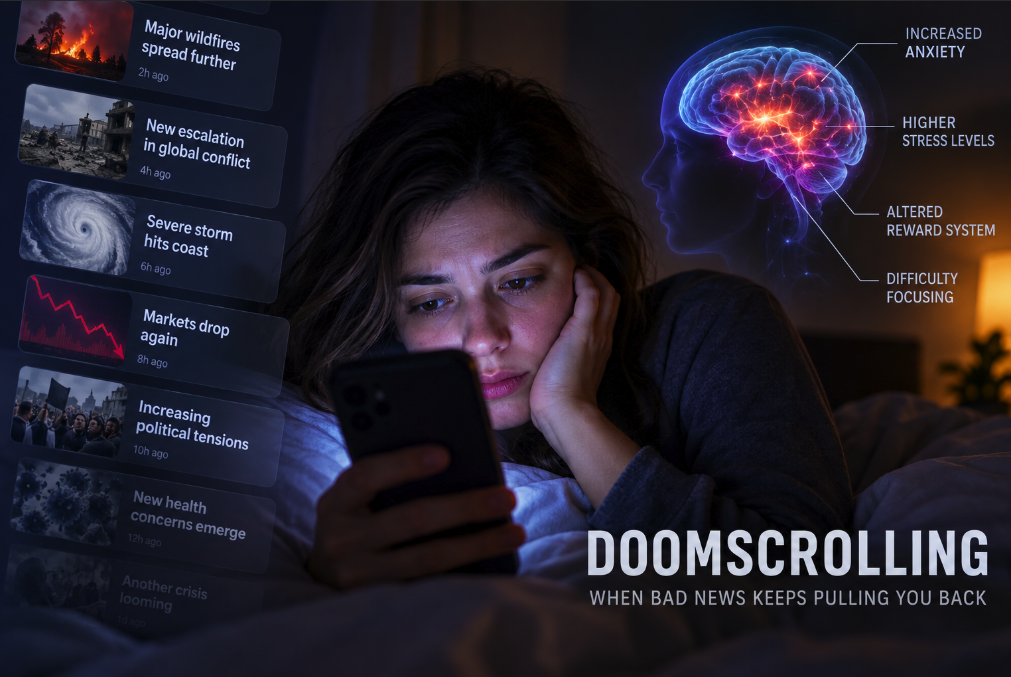 What Is Doomscrolling, and What Does It Actually Do to Your Brain?