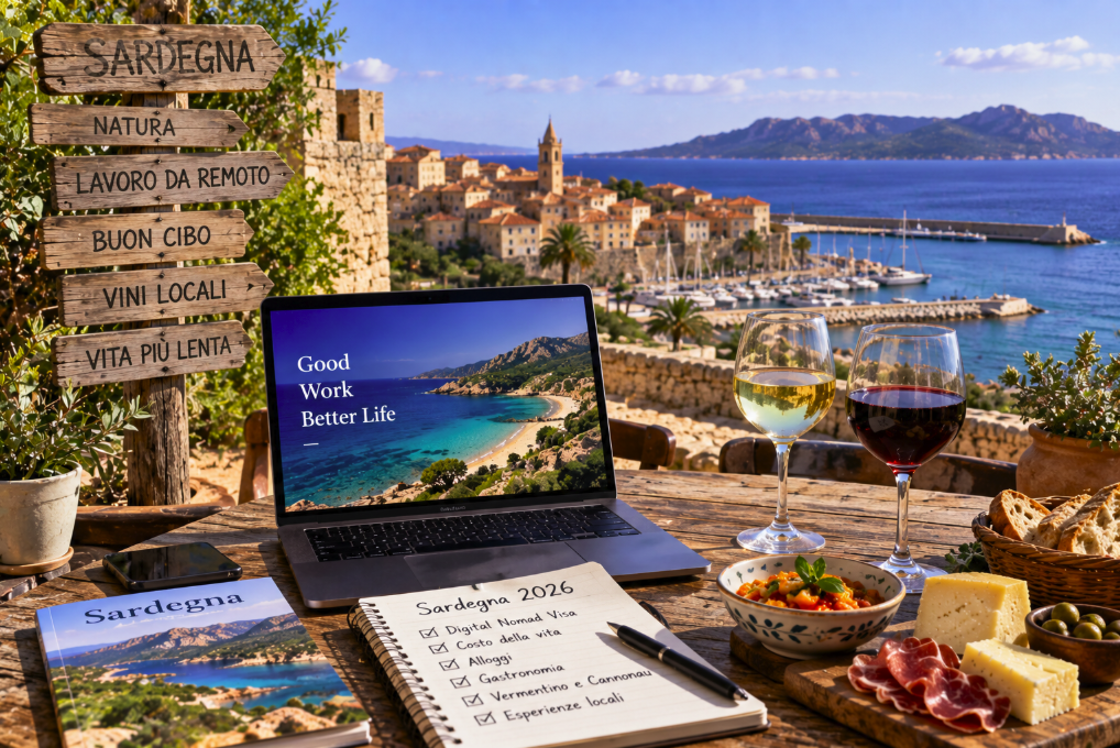 Living in Sardinia as a Digital Nomad: Visa, Costs and Everyday Life in 2026