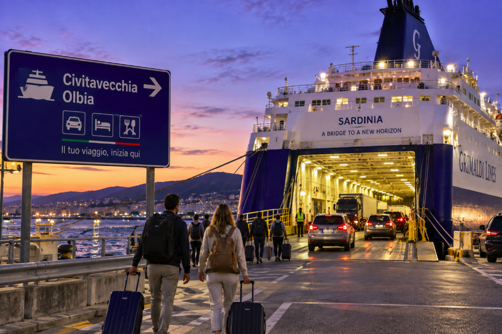 Rome to Sardinia by Ferry: Taking the Overnight Civitavecchia–Olbia Route