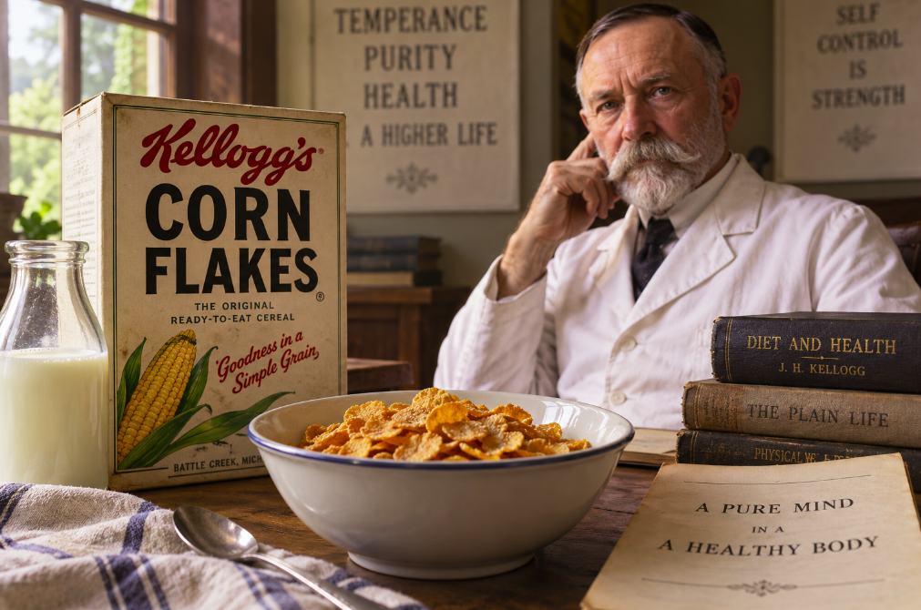 Why Were Corn Flakes Invented? The Strange Truth Behind the Kellogg Story
