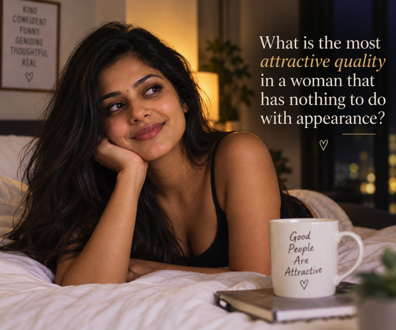 What Is the Most Attractive Quality in a Woman That Has Nothing to Do With Appearance?