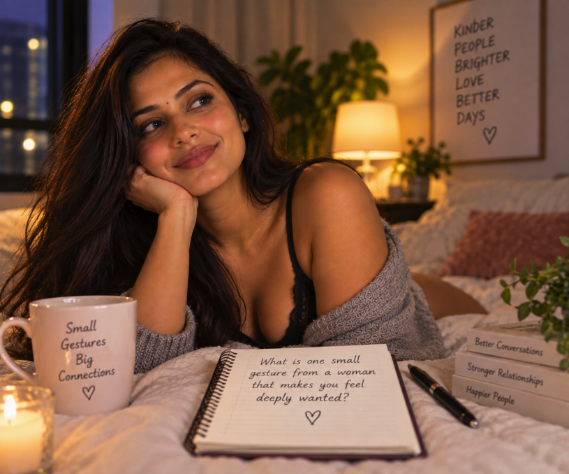 What Small Gesture From a Woman Can Make You Feel Deeply Wanted?