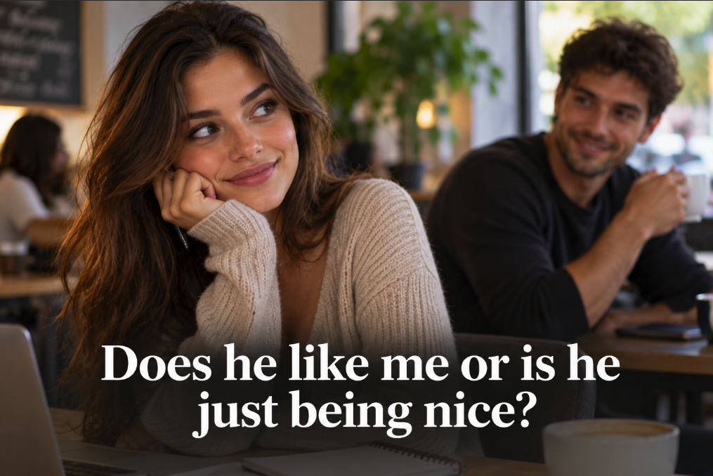 Does He Like Me or Is He Just Being Nice?